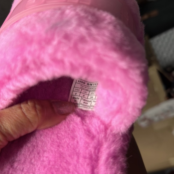 *UGG Fluffita Clear Flatform Slipper 8 NWOT O-34 - Picture 7 of 7